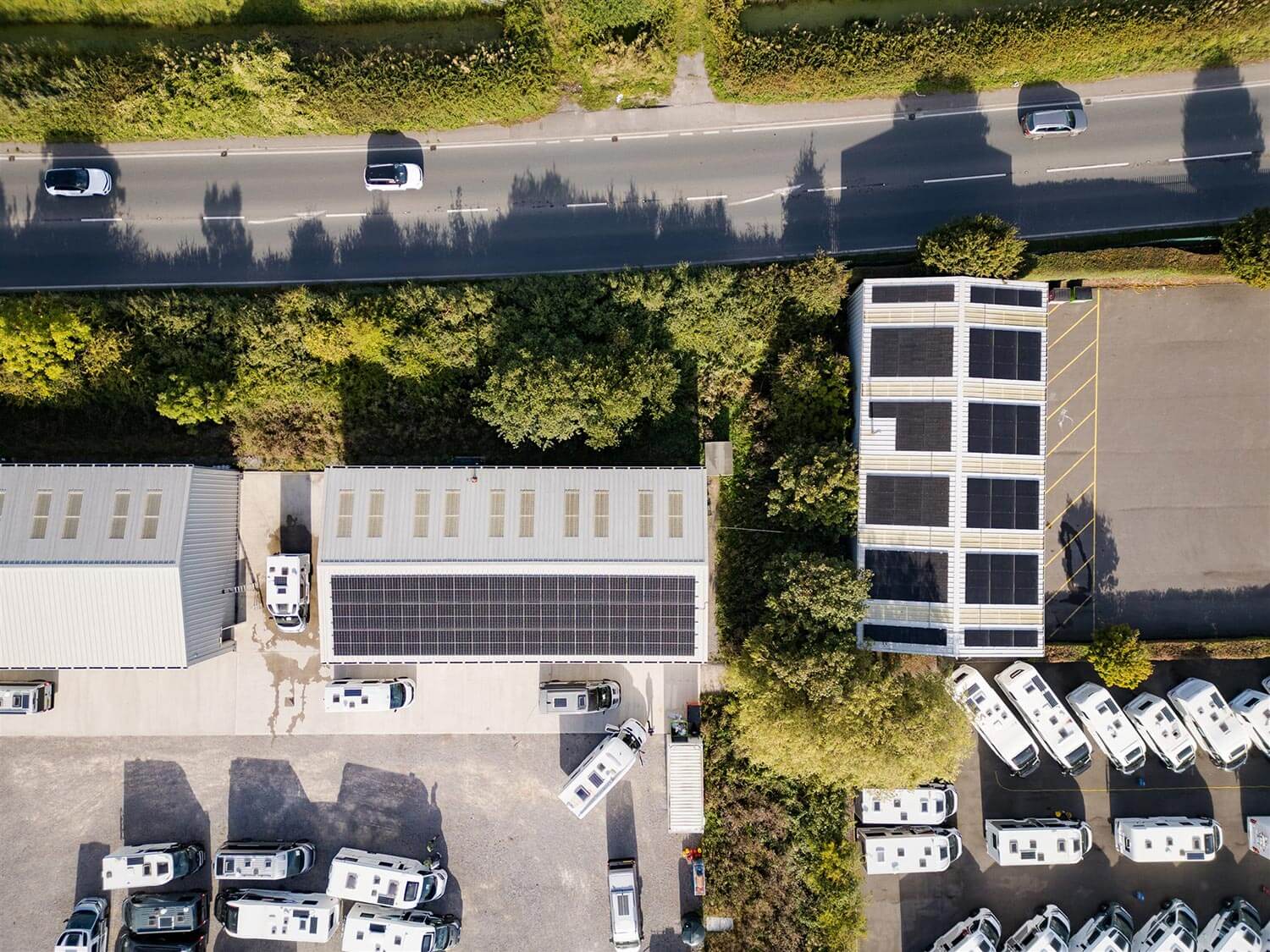 West Country Motor Homes Highbridge Commercial Solar Pv Installations
