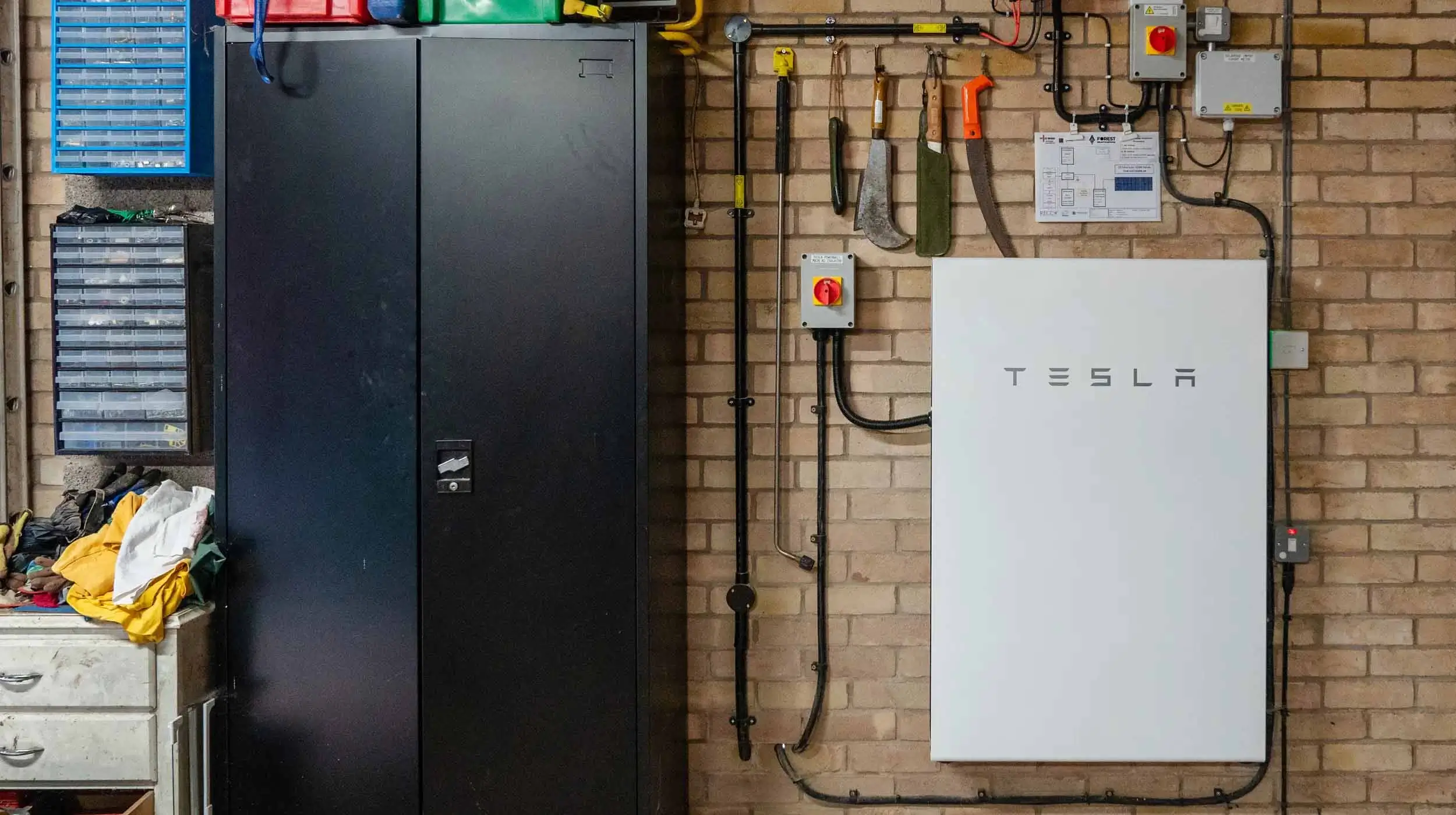 Forest Electrical North Curry Tesla Powerwall Battery Storage Forest Electrical North Curry Tesla Powerwall Battery Storage